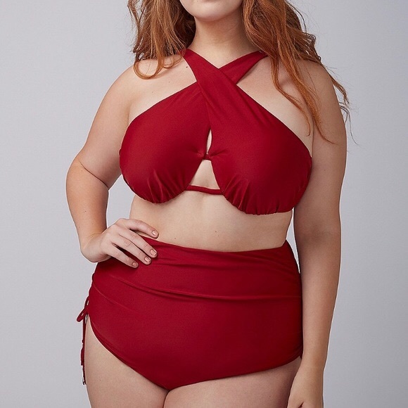 lane bryant swim bottoms